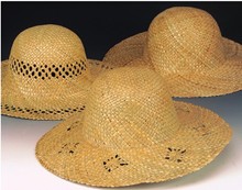 Round Crown Seagrass Hat