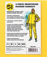 S-XL: Heavy Duty Rainsuit (3 Piece)