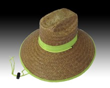 Safety Yellow Straw Hat