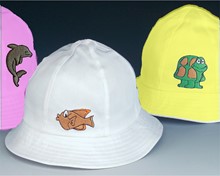 New! Animal Embroidered Toddler Hat