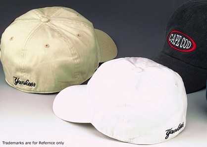 White Fitted Cap