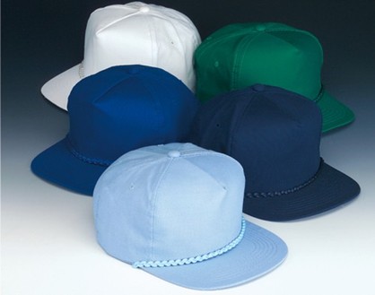 5 Panel Poly/Cotton Baseball Cap