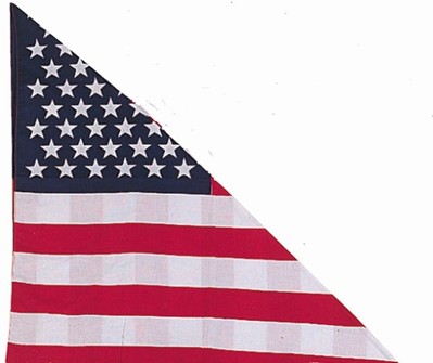 USA Flag cotton bandanna