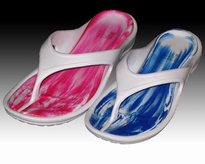 Ladies' Tie-Dye Flip Flops