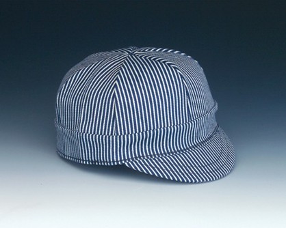 Pink Pinstripe Welder's Cap