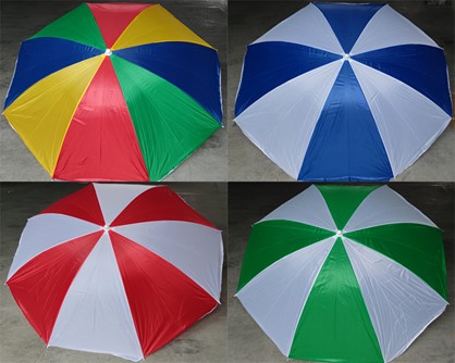 Assorted Beach Umbrellas