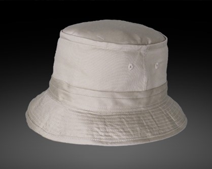 Adult's cotton downbrim hat