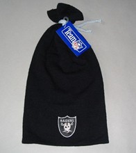 NFL Knit Tube Hat - Raiders