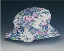 Sale - Floral Upbrim Cloth Hat