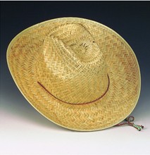 Boy's and Girl's Straw Cowboy Hat