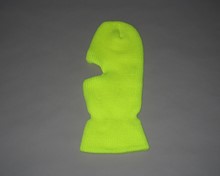 Safety Yellow One Hole Mask