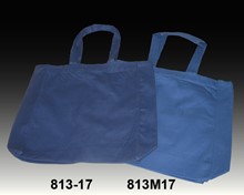 Navy Cotton Canvas Tote Bag